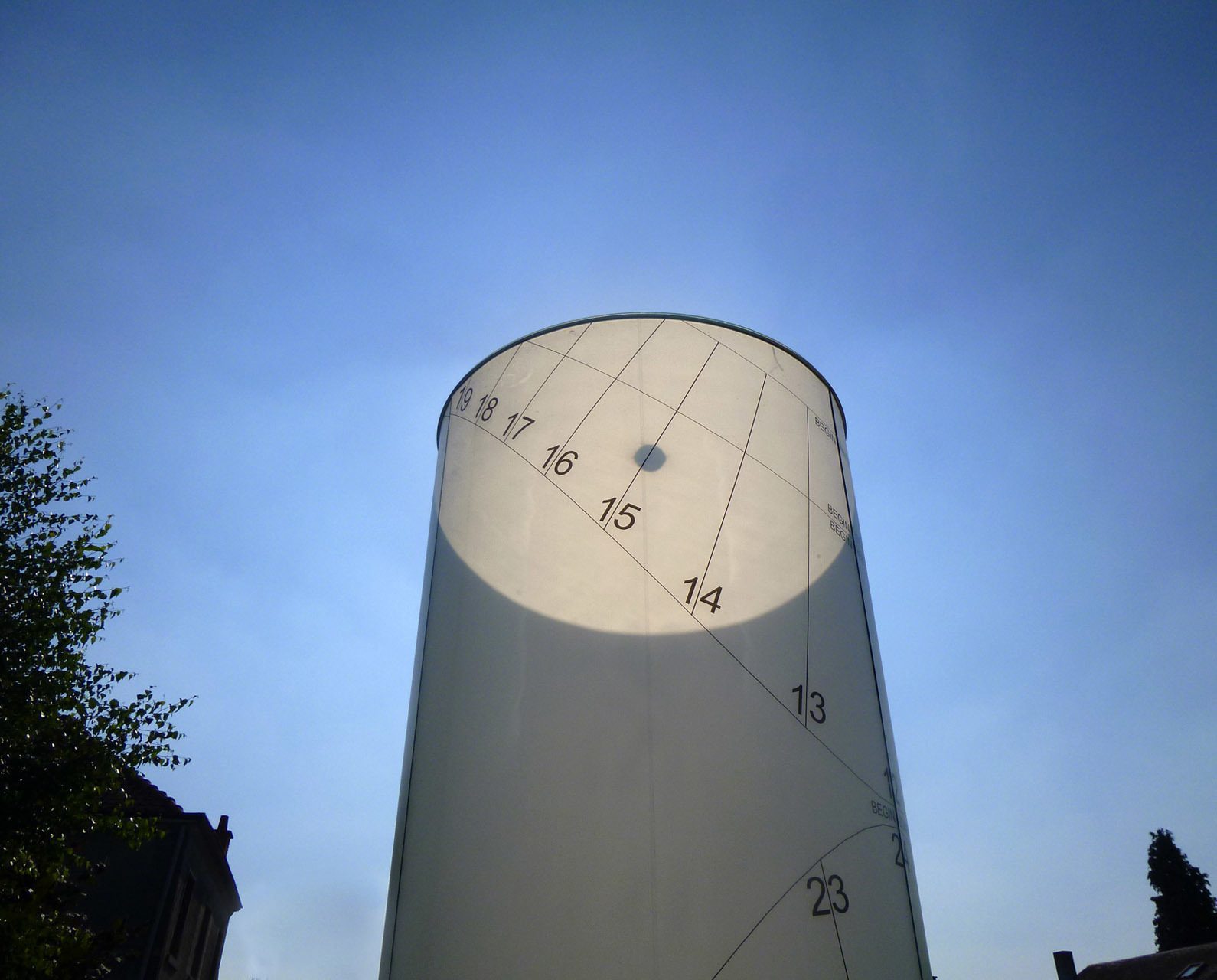 Humbekk Sundial, Grimbergen, Belgium