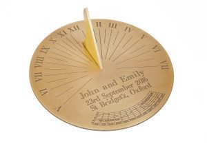 The perfect wedding gift Border Sundials