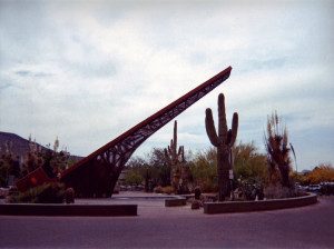 The Carefree Sundial, Arizona, USA Border Sundials