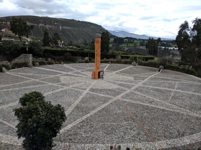 Quitsato Sundial, Quitsato, Ecuador Border Sundials