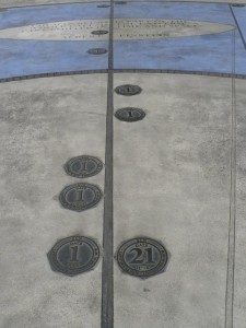 The Millennium Timespace, Gosport, UK Border Sundials