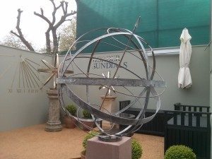 bronze-armillary-chelsea-300x225 Three new sundials for Chelsea