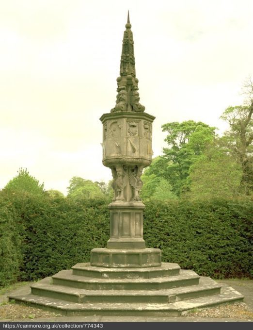 Sundial at Newbattle, Scotland Border Sundials