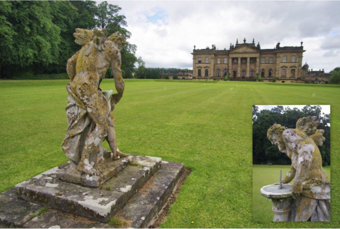 Sundial at Duncombe Park Border Sundials