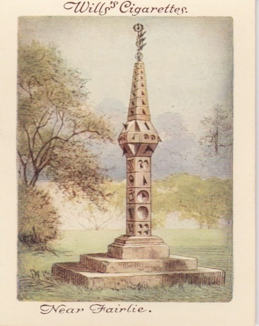 Sundial at Kelburn Castle Near Fairlie Border Sundials