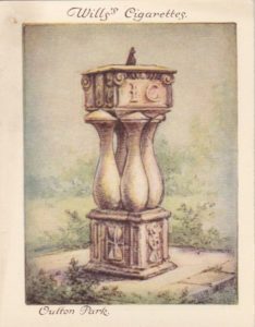February’s Sundial of the Month can be found at Oulton Park Border Sundials