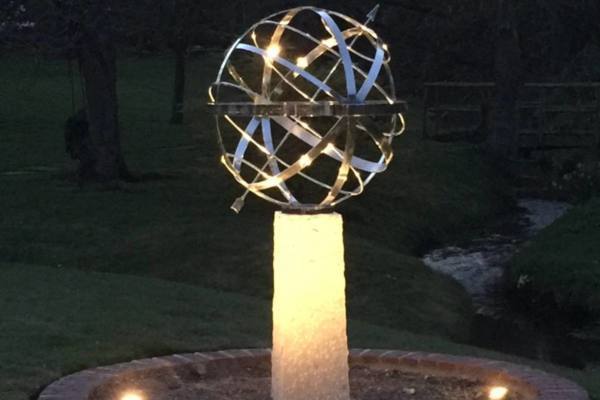 Floodlit-Stainless-Steel-Armillary-on-a-Purbeck-plinth-rotated-600x400 Stainless Steel