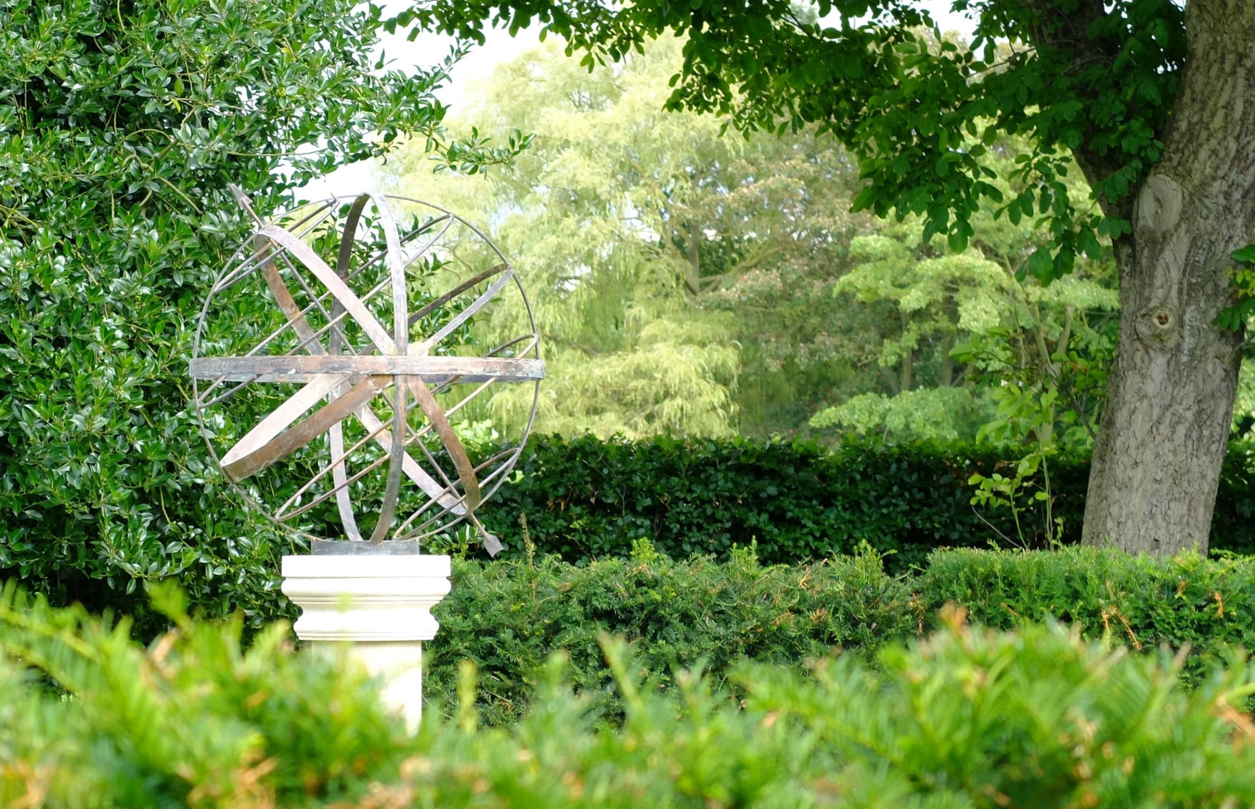 Where to put a sundial Handmade Sundials & Armillary Spheres